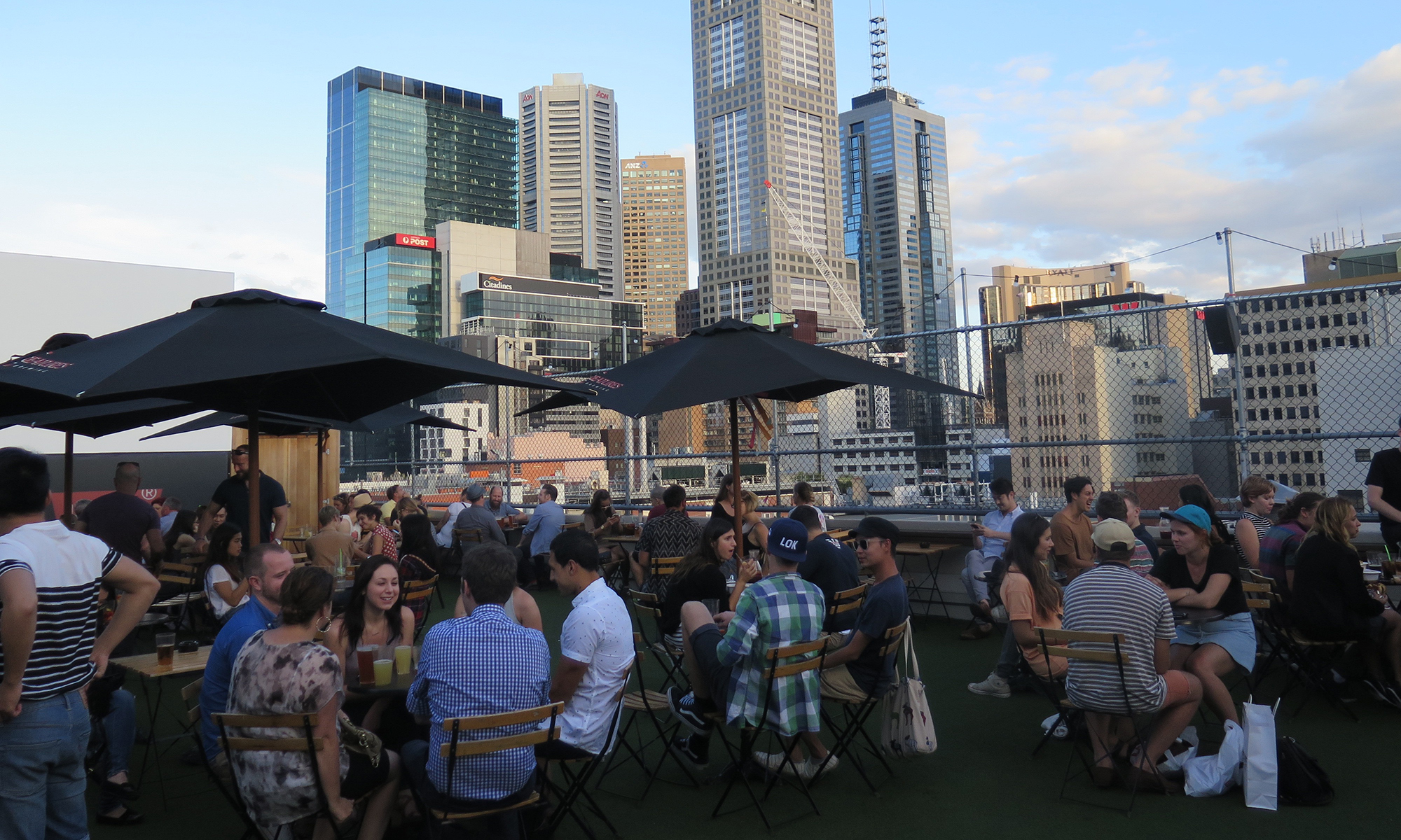 Rooftop Bar & Cinema in Melbourne CBD