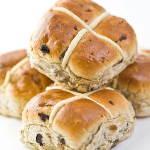 Healthy, we promise! Aboutlife's hot cross buns