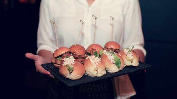 Snow-Crab-Roll-and-Soft-Shell-Crab-Burgers-The-Morrison-Amy-Mackay