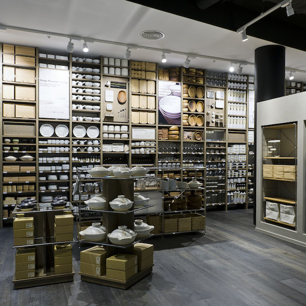 Watch out. You'll leave MUJI with a whole new kitchen
