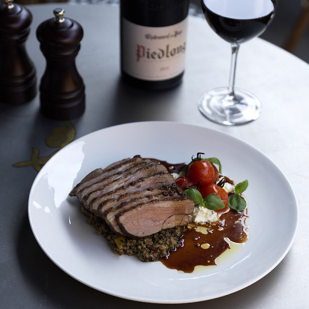Don't miss out on the Lamb, quinoa and confit tomatoes. Image by Jason Loucas