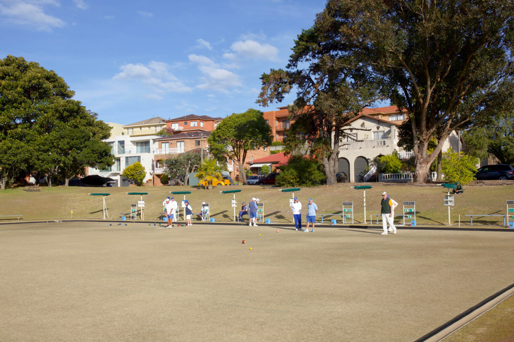 Bistro on the Greens Lawn bowls
