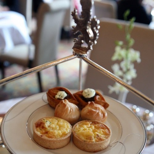 Hotel Windsor tea stand