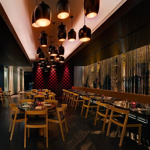 Sokyo Bar chairs and tables