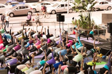 Pick up the Pace with Disco Yoga
