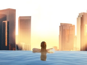 Take a Dip in Adelphi’s Rooftop Pool