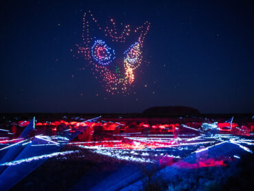 Voyages creates the greatest show on earth as Wintjiri Wiru drone show lights up Uluru