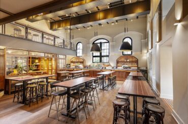 Pumphouse Sydney in the heart of Darling Square, the perfect winter venue.