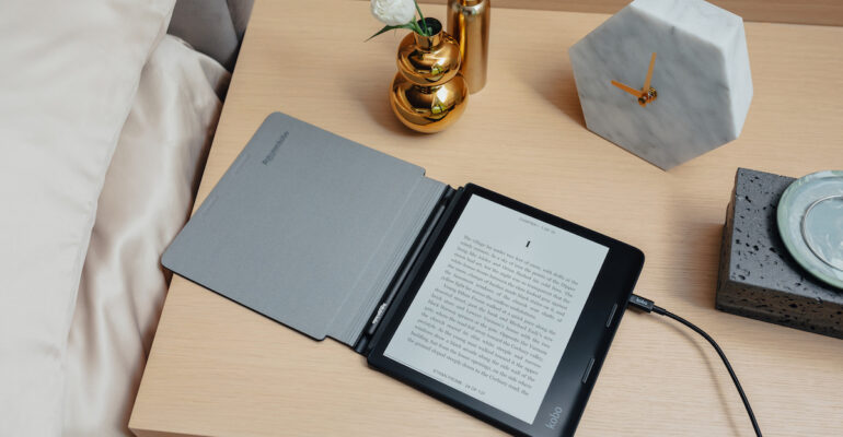 Give the gift of information, adventure and endless escapism with the Kobo Sage