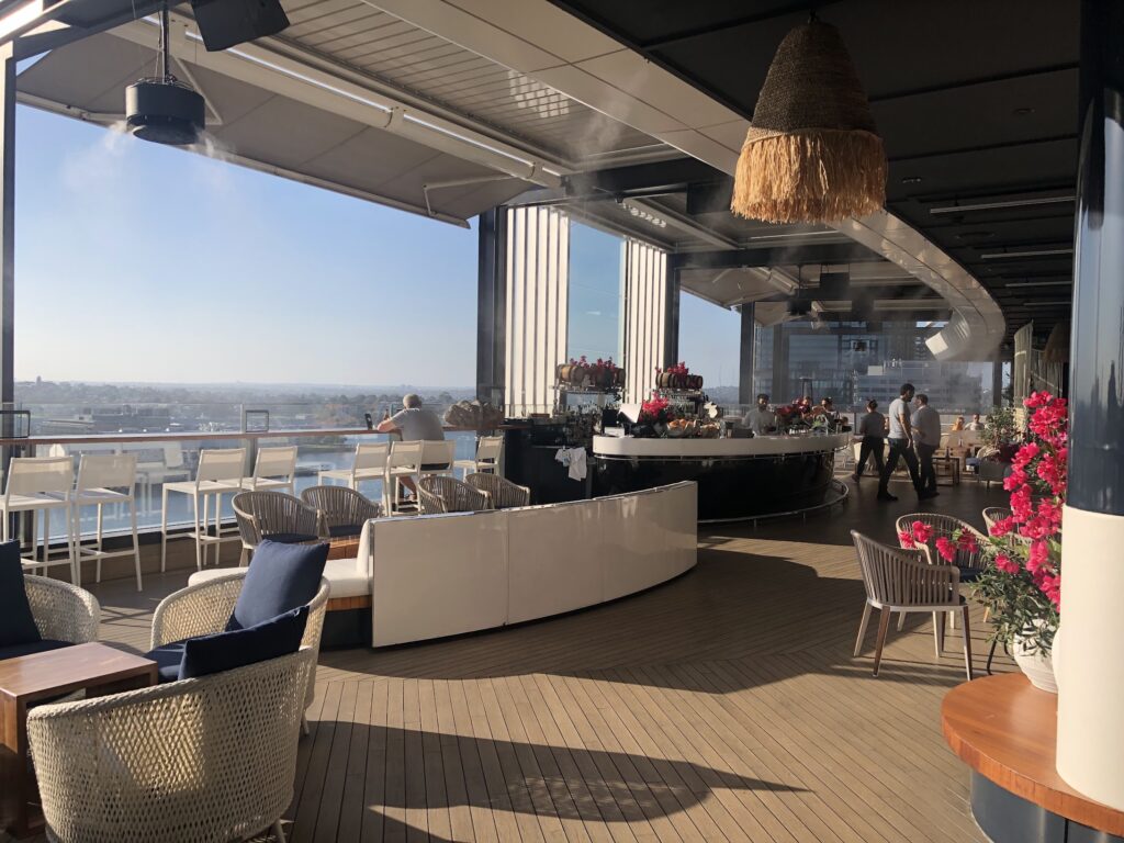 Hyatt Regency’s Zephyr Bar Sydney gets a Mediterranean rooftop makeover ...