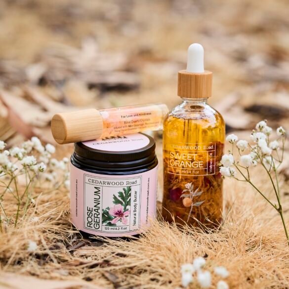 3 products on floor